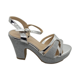 SANDALIAS DE FIESTA AGUXI SILVER 2076
