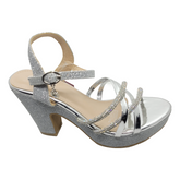 SANDALIAS DE FIESTA AGUXI SILVER 2083