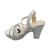 SANDALIAS DE FIESTA AGUXI SILVER 2083