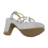 SANDALIAS DE FIESTA AGUXI SILVER 2083
