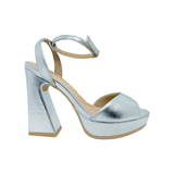 SANDALIA DE FEISTA PICCADILLY PLATEADA | PI-81801500000003