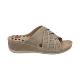 SANDALIAS POLICE TAUPE MUJER PO-POS25Y086