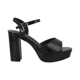 SANDALIAS DE FIESTA POLICE NEGRO MUJER SS24PO107