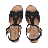 SANDALIAS DE FIESTA POLICE NEGRO MUJER PO-POS25B018