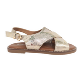SANDALIAS NEW WALK DORADO MUJER 6Z7035-21-W0