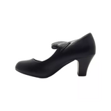 ZAPATOS TACONES DE CUECA BONNY FRANCO NEGRO MUJER 384-0141