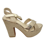 SANDALIAS DE FIESTA WEIDE CHAMPAGNE (MUJER) | YOU176