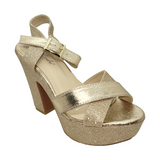 SANDALIAS DE FIESTA WEIDE CHAMPAGNE (MUJER) | YOU176