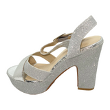 SANDALIAS DE FIESTA WEIDE PLATEADAS (MUJER) | YOU176