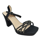 SANDALIAS DE FIESTA WEIDE NEGRAS | YOU851