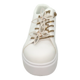 ZAPATILLAS URBANAS WEIDE BLANCO/CHAMPAGNE MUJER | ZW33