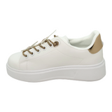 ZAPATILLAS URBANAS WEIDE BLANCO/CHAMPAGNE MUJER | ZW33
