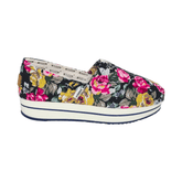 ALPARGATAS WISDOM FLOREADO PURPLE MUJER | W - 010 WISDOM 35 - CalzadosPaola