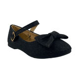 BALLERINAS HUALUNAOTE NEGRO INFANTIL | XT322B HUALUNAOTE 24 - CalzadosPaola