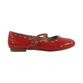 BALLERINAS MD ROJO BRILLANTE MUJER | 5K07 - 13 MD 35 CL / 22.5 CM - CalzadosPaola