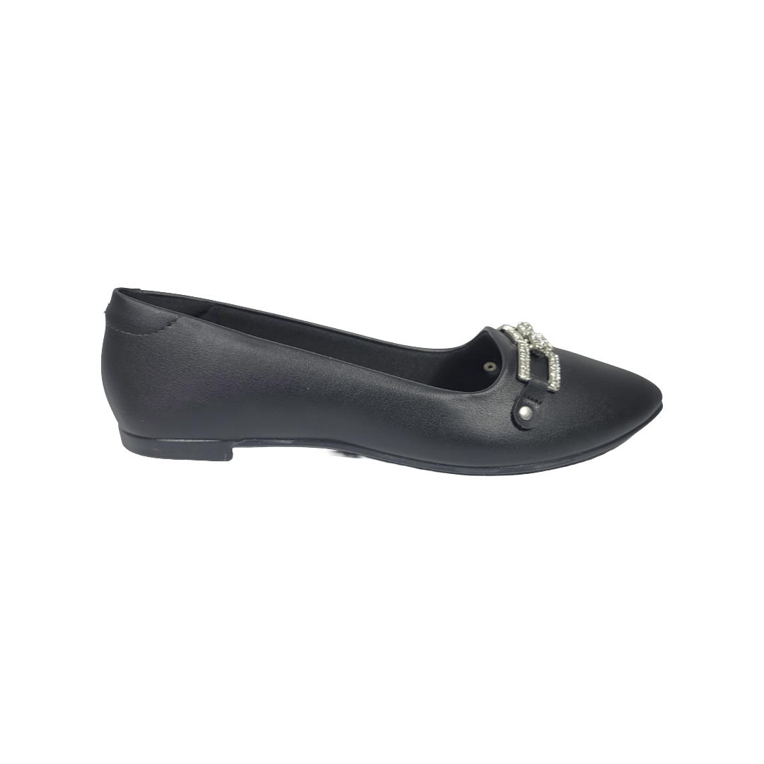 BALLERINAS MOLECA NEGRO MUJER 5635.887.7800 - 15745 MOLECA 34 - CalzadosPaola