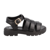 SANDALIAS BUBBLE GUMMERS DUNIA BLACCK 461-6387