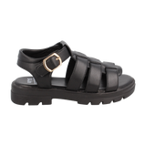 SANDALIAS BUBBLE GUMMERS DUNIA BLACCK 461-6387
