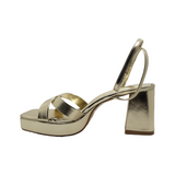 SANDALIAS POLICE DE FIESTA GOLD SS24PO102