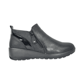 BOTINES BY PASS NEGRO CASUAL MUJER I26 - ZW01 - 1 BY PASS 35 - CalzadosPaola