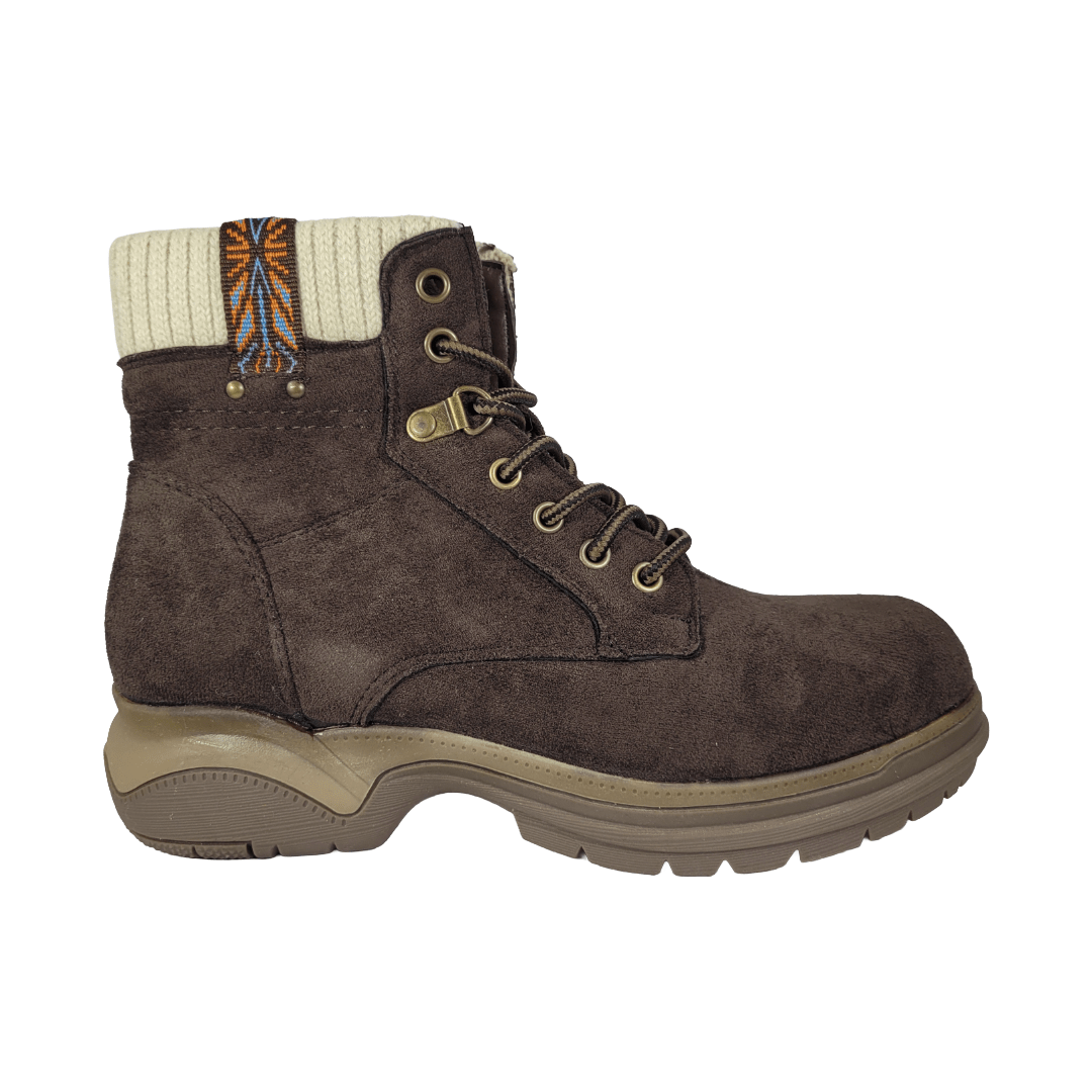 BOTINES CELINA CAFE MUJER 21JS35 CELINA RIGIO 35 CL / 22.5 CM - CalzadosPaola