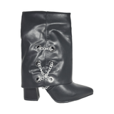 BOTINES MD CUERO SINTETICO MUJER | 5Y24 - 1A MD 35 - CalzadosPaola