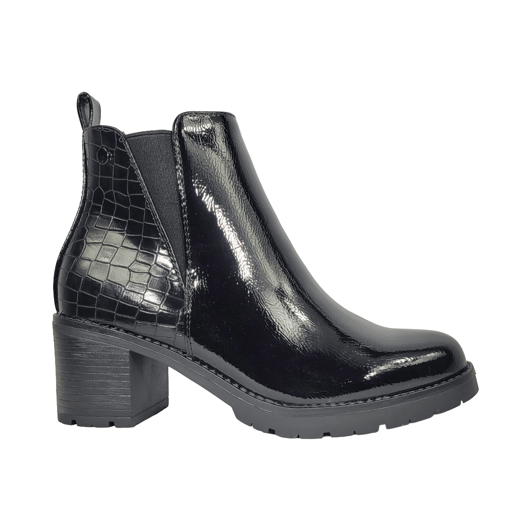 BOTINES NEW WALK NEGRO CHAROL MUJER 2317 - 13 - 91 NEW WALK 35 - CalzadosPaola