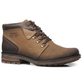 BOTINES PEGADA DE CUERO CAFÉ CLARO | 181309 - 04 PEGADA 43 - CalzadosPaola