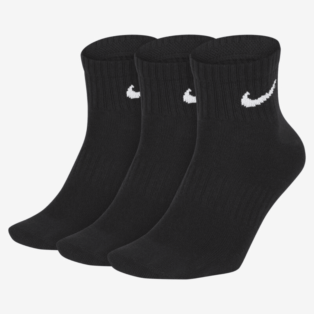 CALCETINES NIKE EVERYDAY LIGHTWEIGHT CORTAS 3PACKS | SX7677 - 010 NIKE L - CalzadosPaola