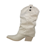 BOTAS BONNY FRANCO BEIGE MUJER 388-0122