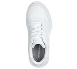 ZAPATILLAS ESCOLARES BLANCAS JUVENIL SKECHERS DYNAMATIC | 302630L-WHT