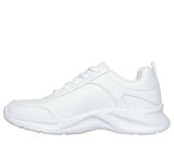ZAPATILLAS ESCOLARES BLANCAS JUVENIL SKECHERS DYNAMATIC | 302630L-WHT