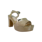 SANDALIAS DE FIESTA HUALUNAOTE CHAMPAGNE | R127