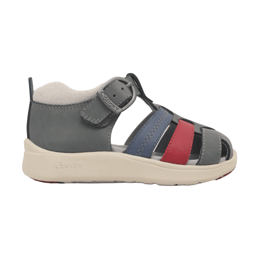 SANDALIA CERRADA GRIS | 337701 COLLOKY 18 - CalzadosPaola