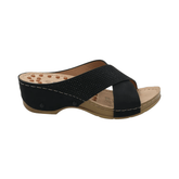 SANDALIAS AZALEIA FELICIANA 2 NEGRO CASUAL MUJER |AZ210011323 - 411 AZALEIA 35 - CalzadosPaola