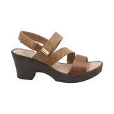SANDALIAS AZALEIA MILAN 2 COGNAC MUJER AZ210011302 - N17 AZALEIA 35 - CalzadosPaola