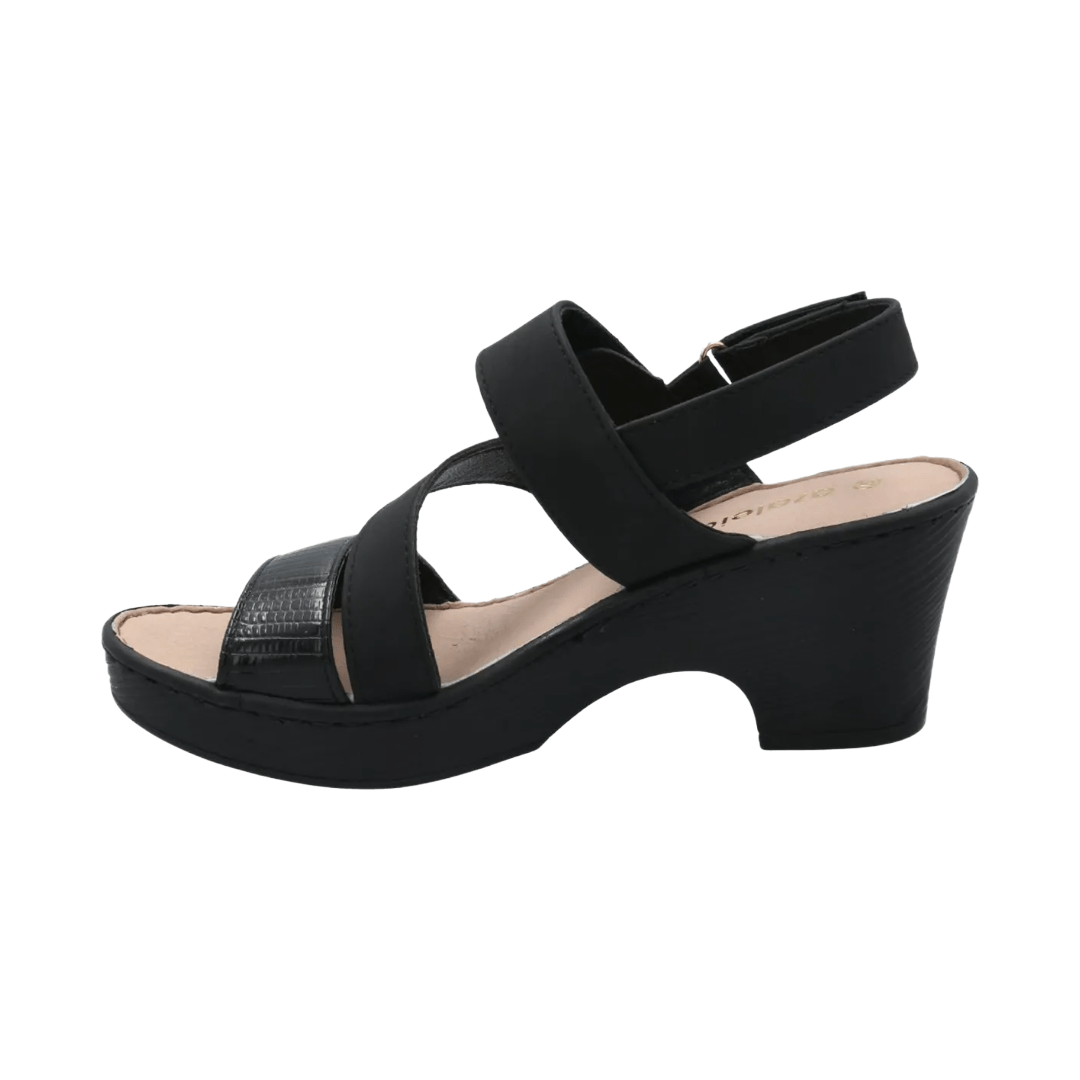SANDALIAS AZALEIA MILAN 2 NEGRO MUJER | AZ210011302 - 411 AZALEIA 35 - CalzadosPaola