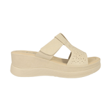 SANDALIAS BY PASS BEIGE MUJER Y3610 - 3A BY PASS 35 - CalzadosPaola