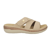 SANDALIAS BY PASS BEIGE MUJER Y6032 - 1A BY PASS 35 - CalzadosPaola