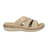 SANDALIAS BY PASS BEIGE MUJER Y6032 - 1A BY PASS 35 - CalzadosPaola