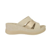 SANDALIAS BY PASS BEIGE MUJER Y9657 - 3A BY PASS 35 - CalzadosPaola