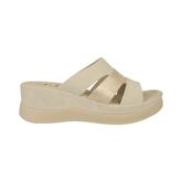 SANDALIAS BY PASS BEIGE MUJER Y9657 - 3A BY PASS 35 - CalzadosPaola