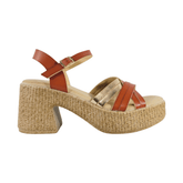 SANDALIAS BY PASS FASHION CAMEL MUJER | V25 - Y5684 - 2 BY PASS 35 CL / 24.5 CM - CalzadosPaola