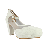 SANDALIAS DE FIESTA AGUXI BLANCO MUJER | 2104 AGUXI 36 - CalzadosPaola