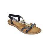 SANDALIAS DE FIESTA BONNY FRANCO BLACK | 301 - 8016 BONNY FRANCO 40 - CalzadosPaola