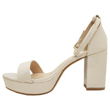 SANDALIAS DE FIESTA HUALUNAOTE BEIGE | T2119 HUALUNAOTE 40 - CalzadosPaola