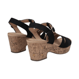 SANDALIAS DE FIESTA POLICE NEGRO MUJER PO - POS25B018 POLICE 35 - CalzadosPaola