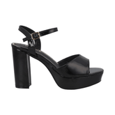 SANDALIAS DE FIESTA POLICE NEGRO MUJER SS24PO107 POLICE 35 - CalzadosPaola