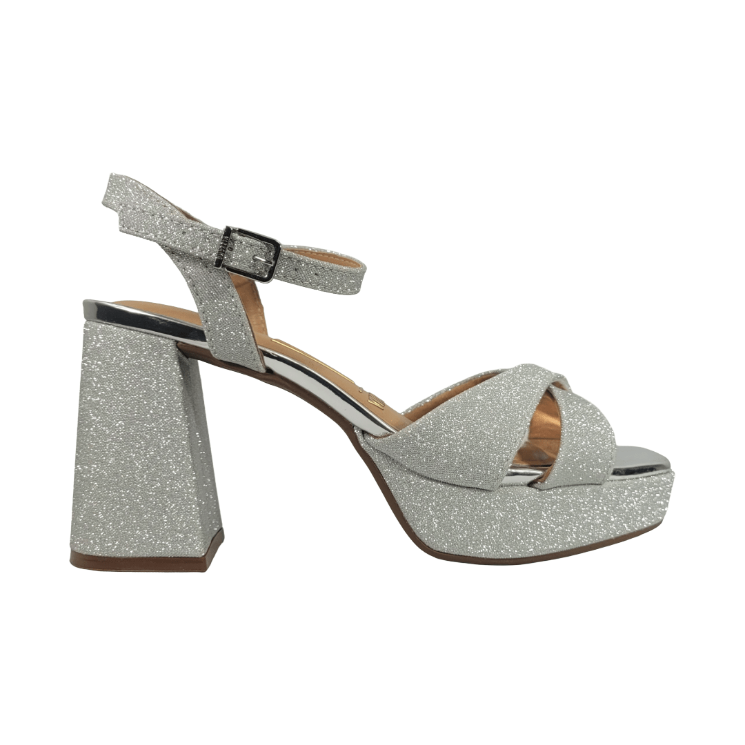 SANDALIAS DE FIESTA VIZZANO PLATA MUJER | 6472.204.26594 - 41 VIZZANO 35 - CalzadosPaola