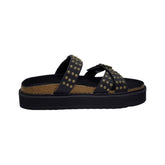 SANDALIAS DETOGNI SPLIT NEGRO VJ230620 DETOGNI 40 - CalzadosPaola